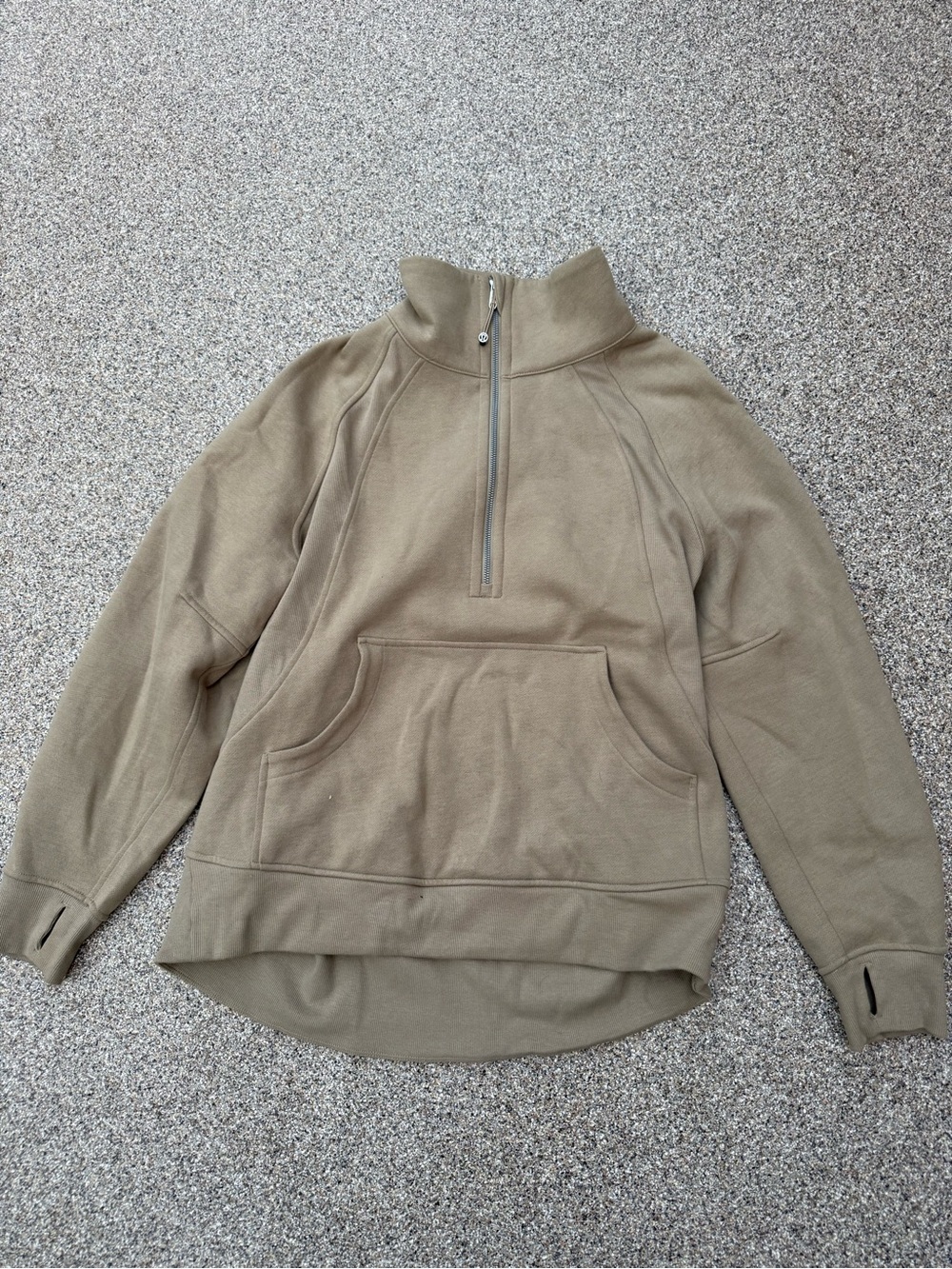 Woman’s Lululemon Half-Zip Pullover Sweater